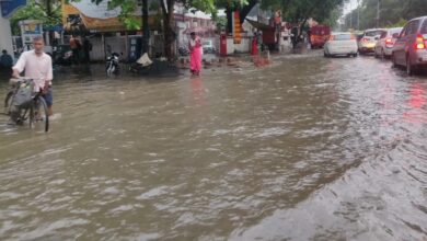 Photo of नागपुर में लगातार दूसरे दिन जोरदार बारिश