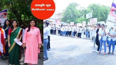 Photo of नेत्रदान पखवाड़े के तहत मेडिकल कॉलेज द्वारा निकाली गई रैली